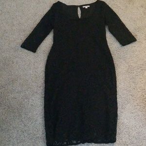 Eva Mendes gorgeous black dress